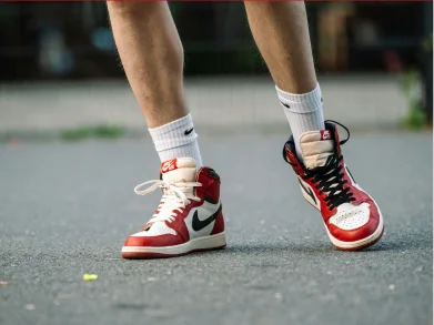Basketball shoes for the Keba Keta shoe drive